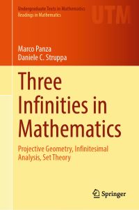 Book Cover for Three Infinities in Mathematics Readings in Mathematics by Marco Panza, Daniele C Struppa