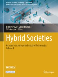 Book Cover for Hybrid Societies by Bertolt Meyer, Ulrike Thomas, Olfa Kanoun