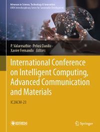 Book Cover for International Conference on Intelligent Computing, Advanced Communication and Materials by Advanced Communication and Materials International Conference on Intelligent Computing