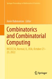 Book Cover for Combinatorics and Combinatorial Computing by Amin Bahmanian