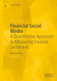 Book Cover for Financial Social Media by Ying Zhang