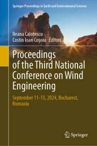 Book Cover for Proceedings of the Third National Conference on Wind Engineering by Ileana Calotescu, Costin Ioan Cooiu