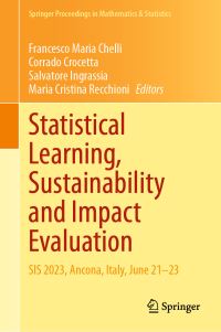 Book Cover for Statistical Learning, Sustainability and Impact Evaluation by Francesco Maria Chelli, Corrado Crocetta, Salvatore Ingrassia, Maria Cristina Recchioni