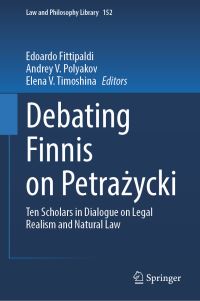 Book Cover for Debating Finnis on Petrazycki by Edoardo Fittipaldi, Andrey V Polyakov, Elena V Timoshina