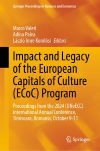 Book Cover for Impact and Legacy of the European Capitals of Culture (ECoC) Program by Marco Valeri, Adina Palea, László Imre Komlósi