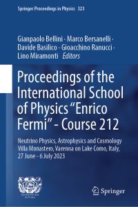 Book Cover for Proceedings of the International School of Physics 