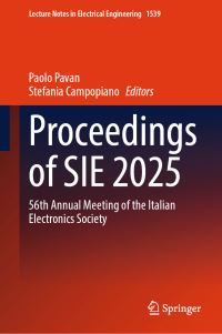 Book Cover for Proceedings of SIE 2025 by Paolo Pavan, Stefania Campopiano