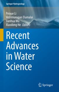 Book Cover for Recent Advances in Water Science by 
