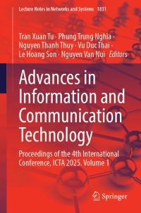 Book Cover for Advances in Information and Communication Technology Volume 1 by International Conference on Advances in Information and Communication Technology