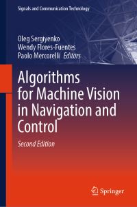 Book Cover for Algorithms for Machine Vision in Navigation and Control by Oleg Sergiyenko, Wendy Flores Fuentes, Paolo Mercorelli