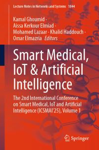 Book Cover for Smart Medical, IoT & Artificial Intelligence by 