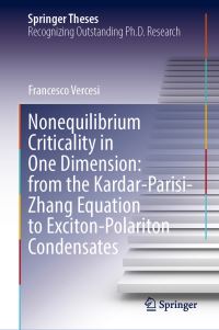 Book Cover for Nonequilibrium Criticality in One Dimension by Francesco Vercesi