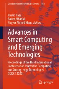 Book Cover for Advances in Smart Computing and Emerging Technologies by International Conference on Innovative Computing and Cuttingedge Technologies