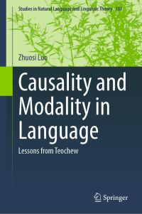 Book Cover for Causality and Modality in Language by Zhuosi Luo