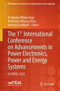 Book Cover for The 1st International Conference on Advancements in Power Electronics, Power and Energy Systems by Power and Energy Systems International Conference on Advancements in Power Electronics
