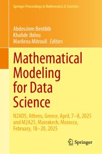Book Cover for Mathematical Modeling for Data Science by M2A25 Conference, N2ADS Conference