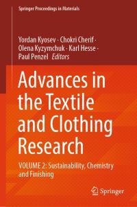 Book Cover for Advances in the Textile and Clothing Research by Yordan Kyosev, Chokri Cherif, Olena Kyzymchuk, Karl Hesse, Paul Penzel