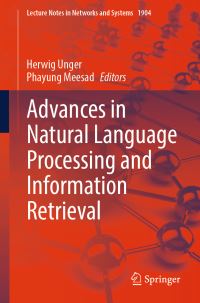 Book Cover for Advances in Natural Language Processing and Information Retrieval by Herwig Unger, Phayung Meesad
