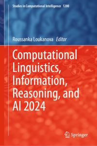 Book Cover for Computational Linguistics, Information, Reasoning, and AI 2024 by Roussanka Loukanova