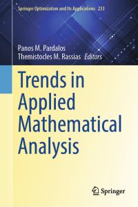 Book Cover for Trends in Applied Mathematical Analysis by Panos M Pardalos, Themistocles M Rassias