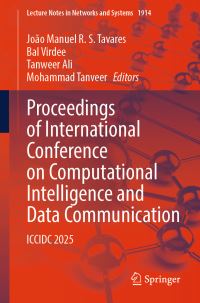 Book Cover for Proceedings of International Conference on Computational Intelligence and Data Communication by International Conference on Computational Intelligence and Data Communication