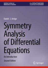 Book Cover for Symmetry Analysis of Differential Equations by Daniel  J Arrigo