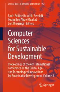 Book Cover for Computer Sciences for Sustainable Development by BadrEddine Boudriki Semlali, Ikram Ben Abdel Ouahab, Luís Bragança