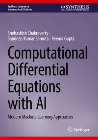 Book Cover for Computational Differential Equations With AI by Snehashish Chakraverty, Sandeep Kumar Samota, Reema Gupta