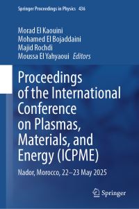 Book Cover for Proceedings of the International Conference on Plasmas, Materials, and Energy (ICPME) by Materials, and Energy International Conference on Plasma