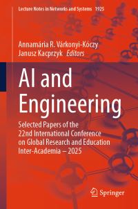 Book Cover for AI and Engineering by Annamária R VárkonyiKóczy, Janusz Kacprzyk