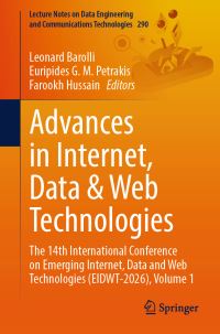 Book Cover for Advances in Internet, Data & Web Technologies by Leonard Barolli, Euripides G M Petrakis, Farookh Hussain