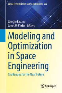 Book Cover for Modeling and Optimization in Space Engineering by Giorgio Fasano, J Pintér