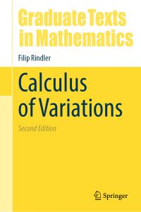 Book Cover for Calculus of Variations by Filip Rindler