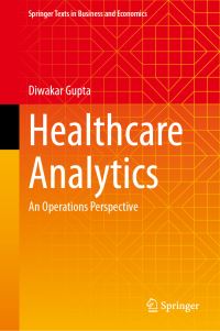 Book Cover for Healthcare Analytics by Diwakar Gupta