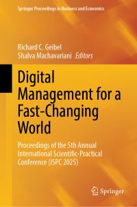 Book Cover for Digital Management for a Fast-Changing World by Richard C Geibel, Shalva Machavariani