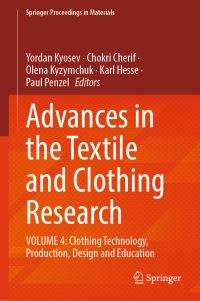 Book Cover for Advances in the Textile and Clothing Research. Volume 4 Clothing Technology, Production, Design and Education by World Textile Conference