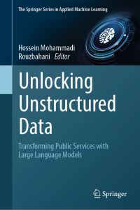 Book Cover for Unlocking Unstructured Data by Hossein Mohammadi Rouzbahani