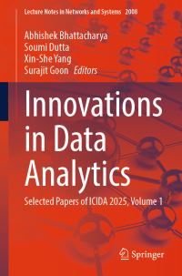 Book Cover for Innovations in Data Analytics Volume 1 by International Conference on Innovations in Data Analytics, Eminent College of Management and Technology
