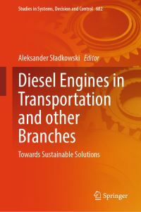 Book Cover for Diesel Engines in Transportation and Other Branches by Aleksander Sladkowski