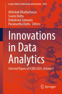 Book Cover for Innovations in Data Analytics Volume 2 by International Conference on Innovations in Data Analytics, Eminent College of Management and Technology