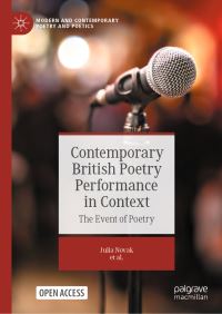 Book Cover for Contemporary British Poetry Performance in Context by Julia Novak