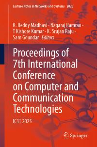 Book Cover for Proceedings of 7th International Conference on Computer and Communication Technologies by International Conference on Computer and Communication Technologies