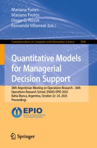 Book Cover for Quantitative Models for Managerial Decision Support by Argentinian Meeting on Operations Research