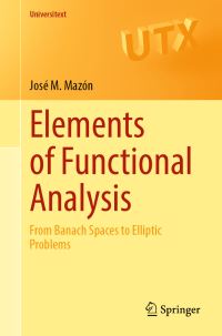 Book Cover for Elements of Functional Analysis by José M Mazón