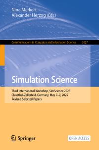 Book Cover for Simulation Science by Nina Merkert, Alexander Herzog