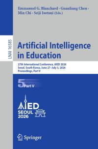 Book Cover for Artificial Intelligence in Education Part V by International Conference on Artificial Intelligence in Education