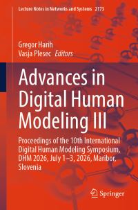 Book Cover for Advances in Digital Human Modeling III by Gregor Harih, Vasja Plesec