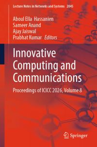 Book Cover for Innovative Computing and Communications by Aboul Ella Hassanien, Sameer Anand, Ajay Jaiswal, Prabhat Kumar
