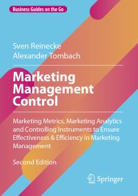 Book Cover for Marketing Management Control by Sven Reinecke, Alexander Tombach