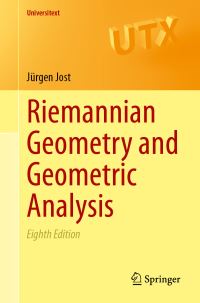 Book Cover for Riemannian Geometry and Geometric Analysis by Jürgen Jost